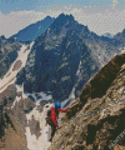 Mountain Climber Diamond Painting