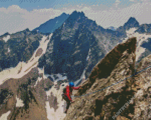 Mountain Climber Diamond Painting