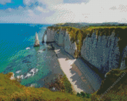 Cliffs Of Dover Etretat Diamond Painting