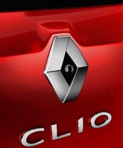 Clio Car Logo Diamond Painting