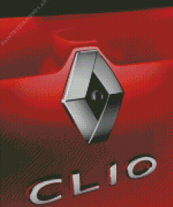 Clio Car Logo Diamond Painting