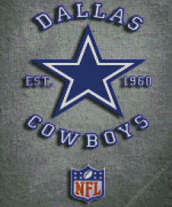 Dallas Cowboys Logo Diamond Painting