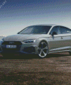 Grey Audi A5 Diamond Painting