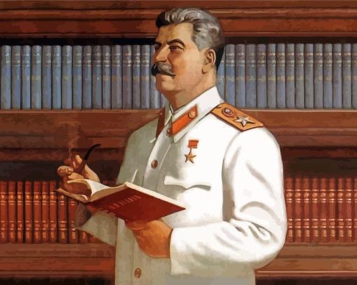 Joseph Stalin Portrait Diamond Painting