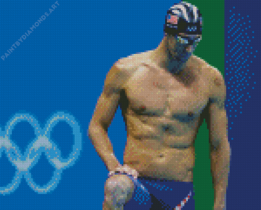 Michael Phelps Diamond Painting
