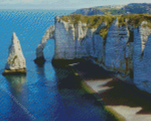 Dieppe Cliffs Diamond Painting