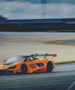 Mclaren Racing Car Diamond Painting
