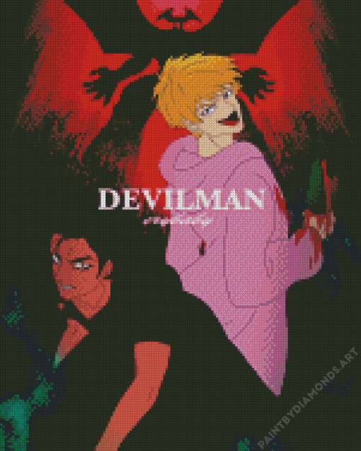Devilman Crybaby Poster Diamond Painting