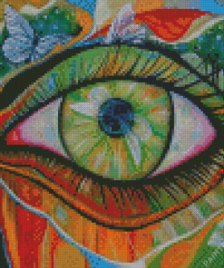 Eye Of The Forest Diamond Painting