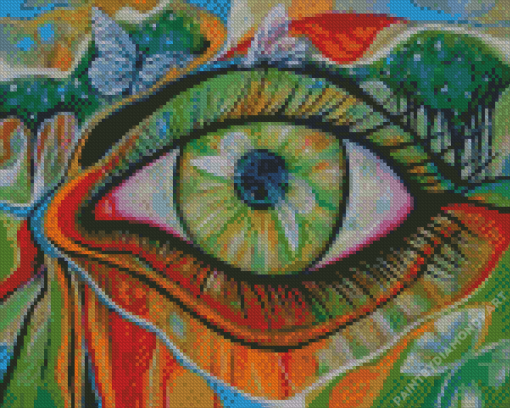 Eye Of The Forest Diamond Painting