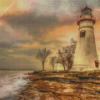 Marblehead Lighthouse Diamond Painting