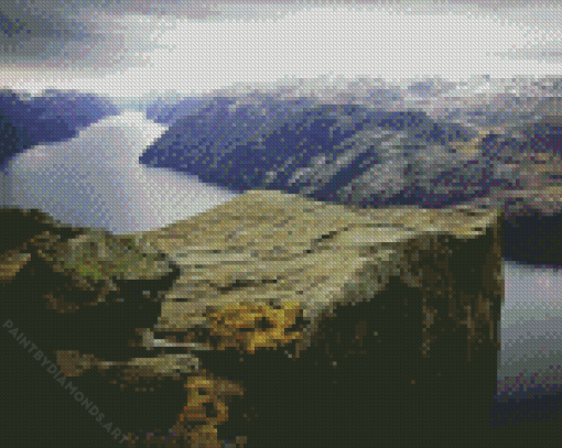 Pulpit Rock Diamond Painting