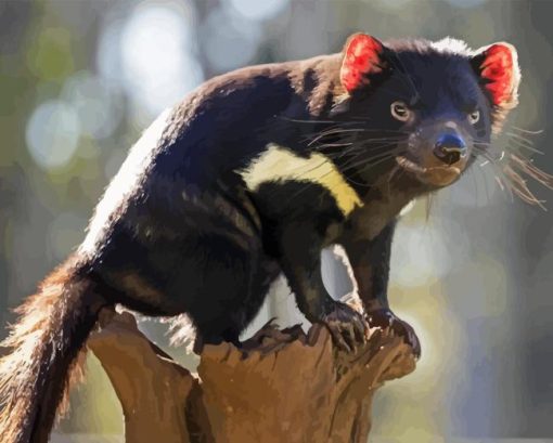 Tasmanian Devil Diamond Painting