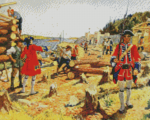 The Founding Of Halifax Diamond Painting