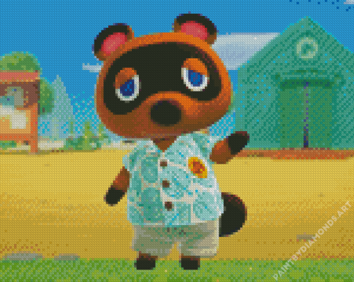 Cute Tom Nook Diamond Painting