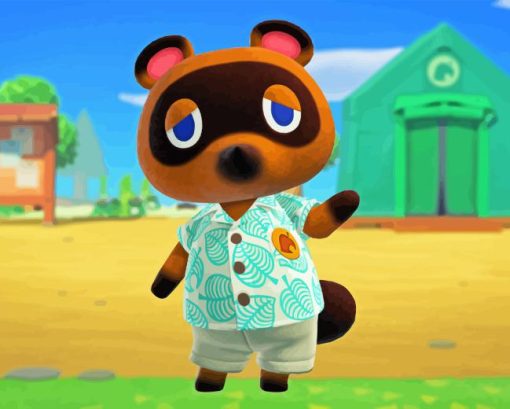 Cute Tom Nook Diamond Painting