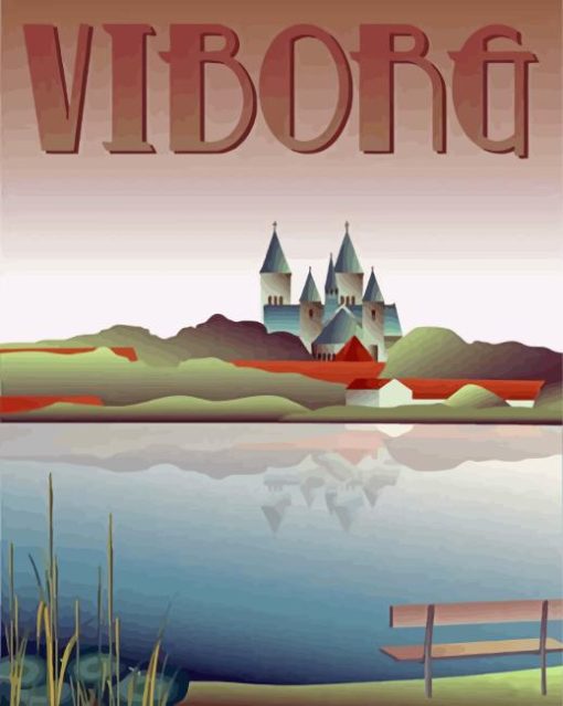 Viborg Poster Diamond Painting