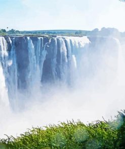 Zimbabwe Waterfalls Diamond Painting