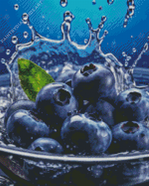 Cool Blueberries Diamond Painting
