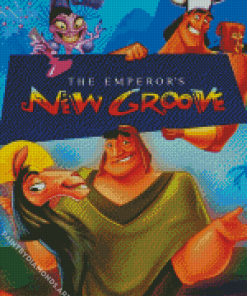 The Emperors New Groove Diamond Painting