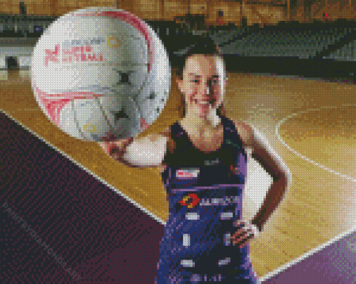 Firebirds Netball Diamond Painting