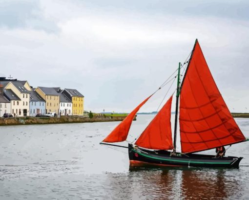 Galway Hooker Diamond Painting