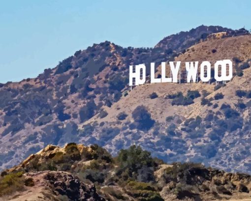 Hollywood Sign Diamond Painting