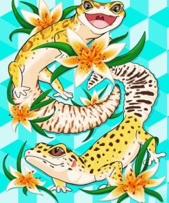 Leopard Geckos Diamond Painting