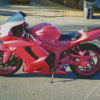 Pink Motorcycle Diamond Painting