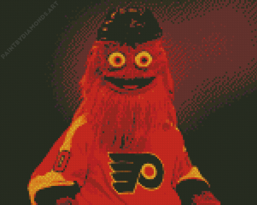 The Mascot Gritty Diamond Painting