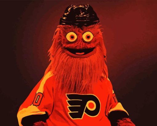 The Mascot Gritty Diamond Painting