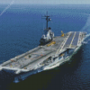 USS Lexington Diamond Painting