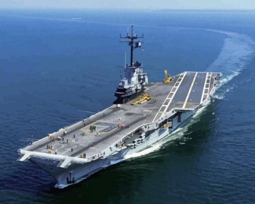 USS Lexington Diamond Painting