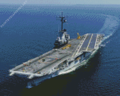 USS Lexington Diamond Painting