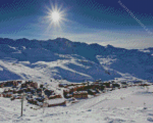 Val Thorens Diamond Painting