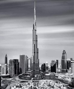 Burj Khalifa Diamond Painting