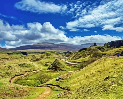 Fairy Glen Landscape Diamond Painting