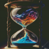 Galaxy Hourglasses Diamond Painting