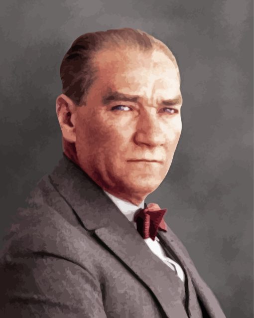 Mustafa Kemal Ataturk Diamond Painting