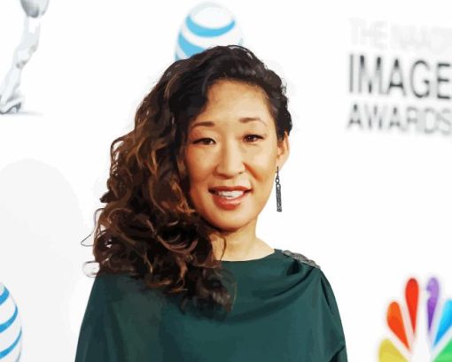 Sandra Oh Diamond Painting