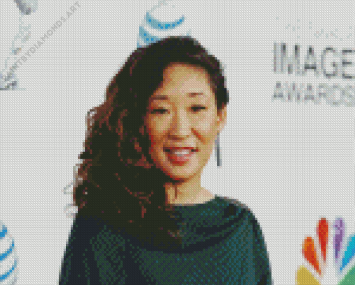 Sandra Oh Diamond Painting