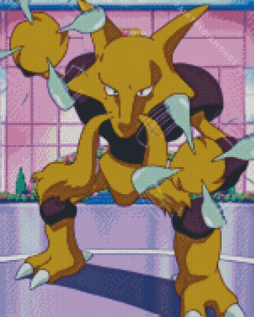 Alakazam Diamond Painting