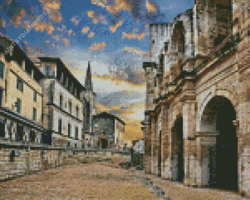 Arles France Diamond Painting