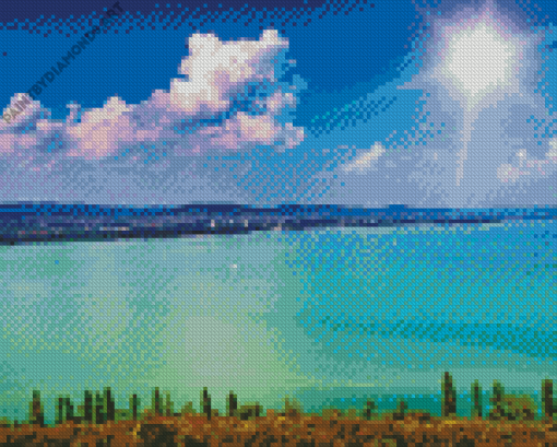 Balaton Lake Diamond Painting