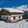 Cabin Refuge In Pitztal Diamond Painting