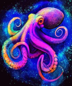 Colorful Octopus Diamond Painting