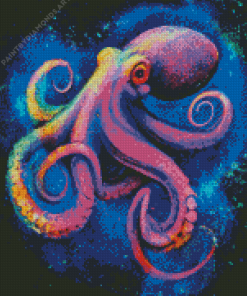 Colorful Octopus Diamond Painting