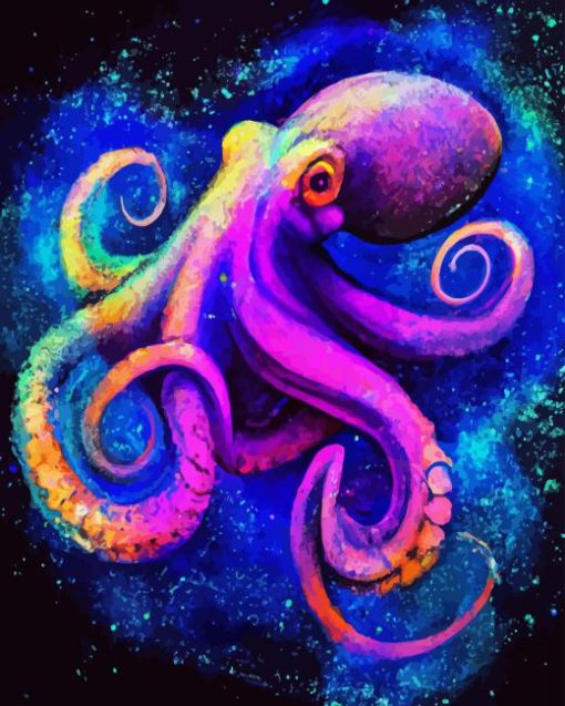 Colorful Octopus Diamond Painting