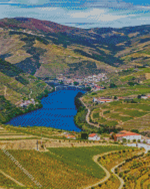 Douro Valley Portugal Diamond Painting