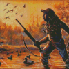 Duck Hunting Diamond Painting